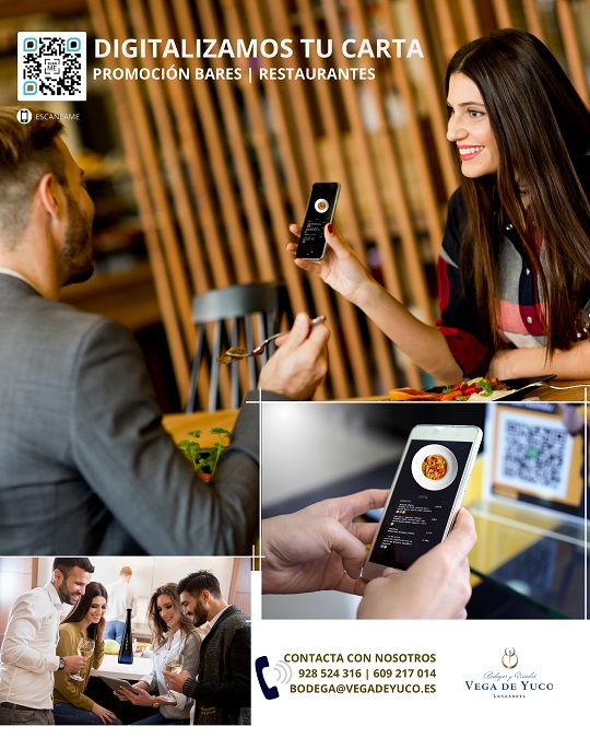 Digitalizamos tu carta restaurante